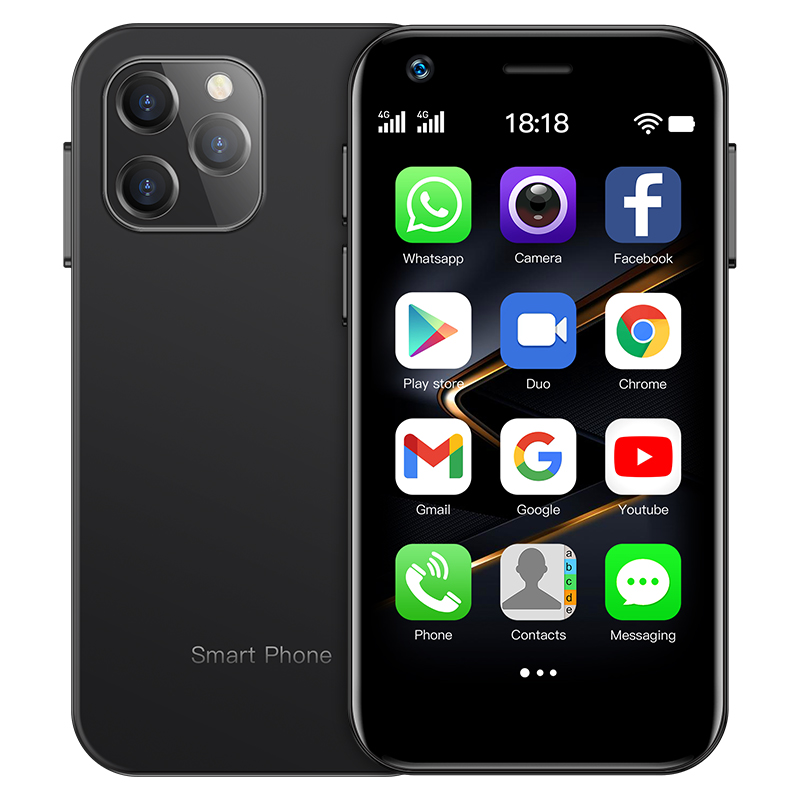 Мини смартфон 4G 2 sim Soyes XS12 MT6737 4+64 гб 3" Android 9.0