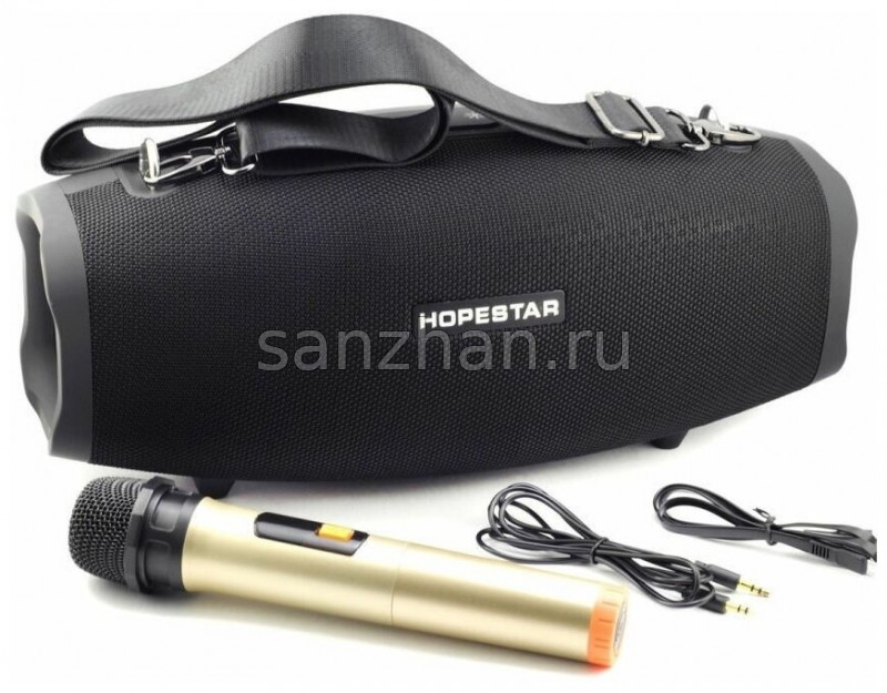 Портативная колонка Hopestar H1 Party Bass Speaker с микрофоном (36 Вт)