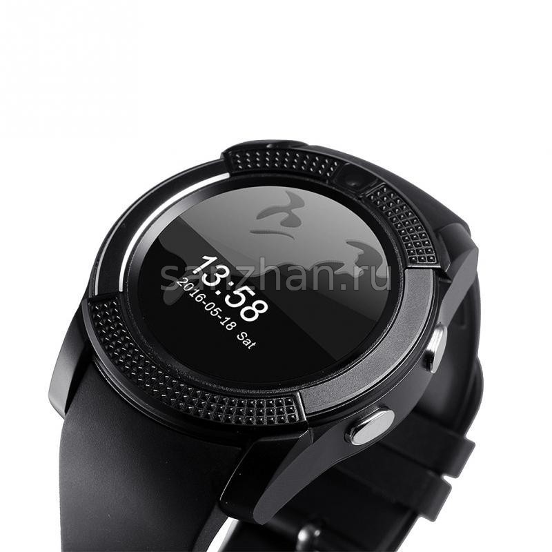 Умные часы Smart Watch V8  1 sim Черные