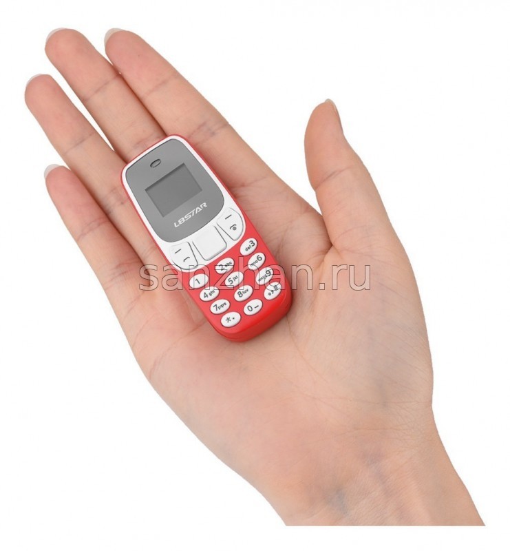 Мини-телефон GT Star 2SIM BM10 красный