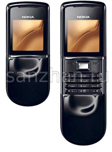 Мобильный телефон Nokia 8800 Sirocco Edition Black REF