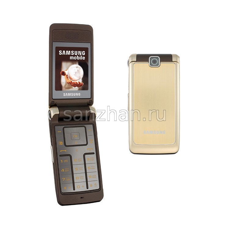 Мобильный кнопочный телефон Samsung S3600 Gold