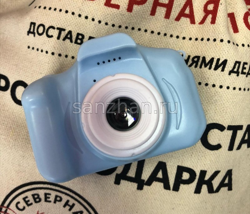 Детский цифровой мини фотоаппарат X2 (Голубой)