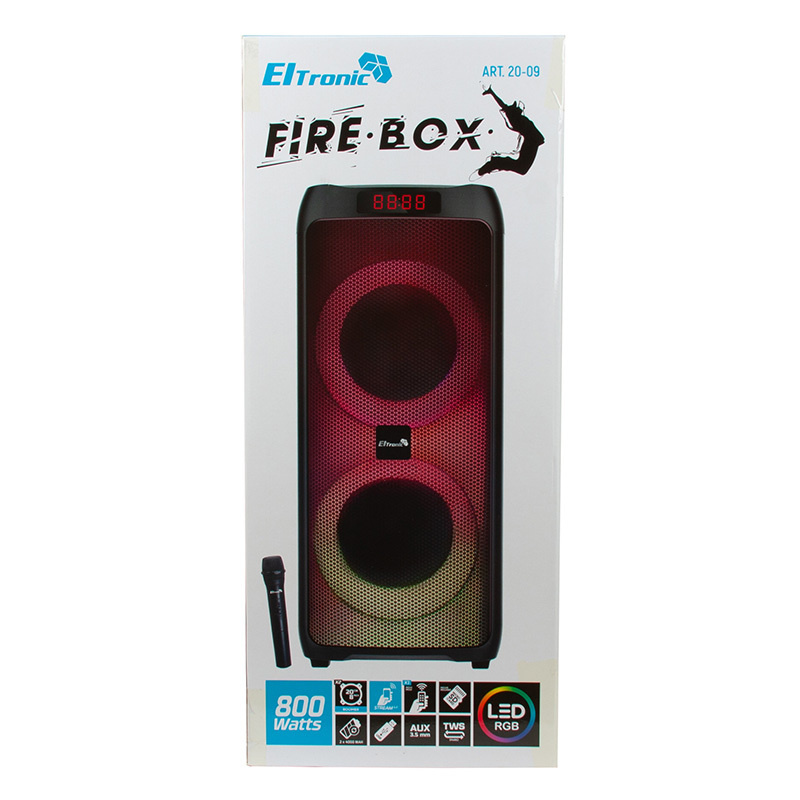 Колонка ELTRONIC 20-09 FIRE BOX 800 динамик 2шт/8 с TWS (80 Ватт)