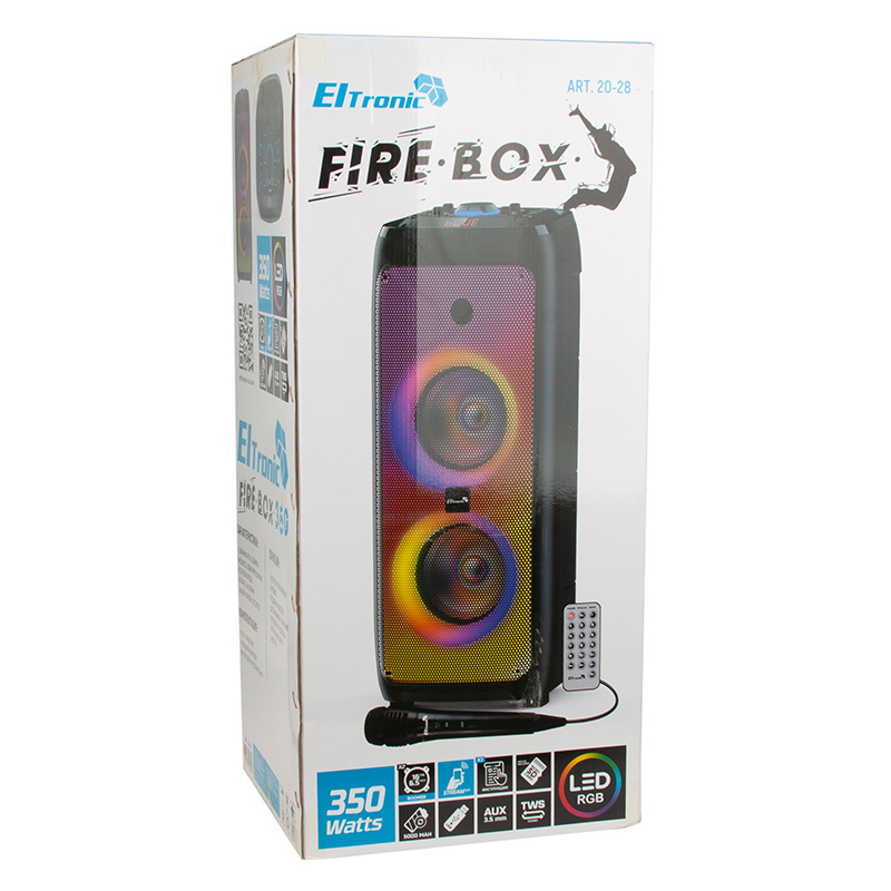 Колонка ELTRONIC 20-28 FIRE BOX 350 динамик 2шт/6.5" с TWS (35 Ватт)