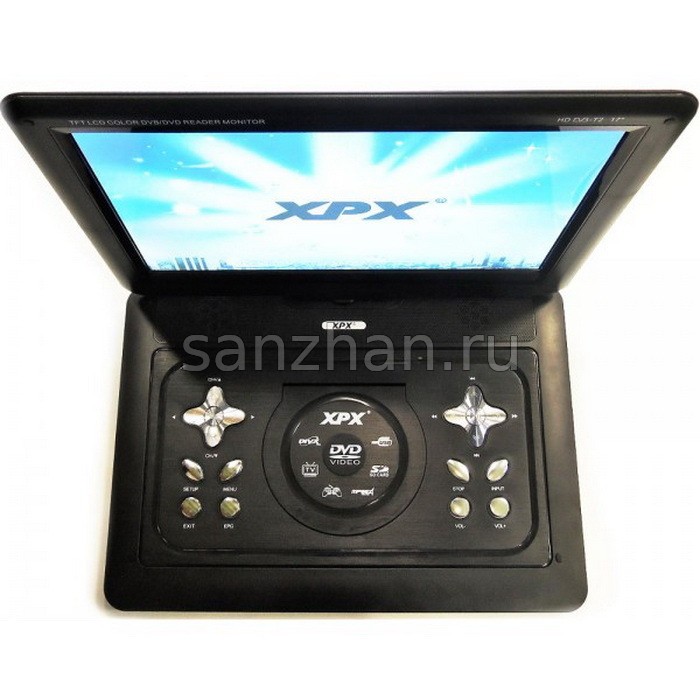 Портативный цифровой DVD-плеер 17" XPX EA-1769D (Корея)