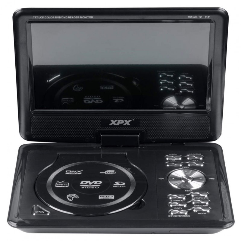 Портативный DVD-плеер XPX EA-9055D 9.8" (Корея)