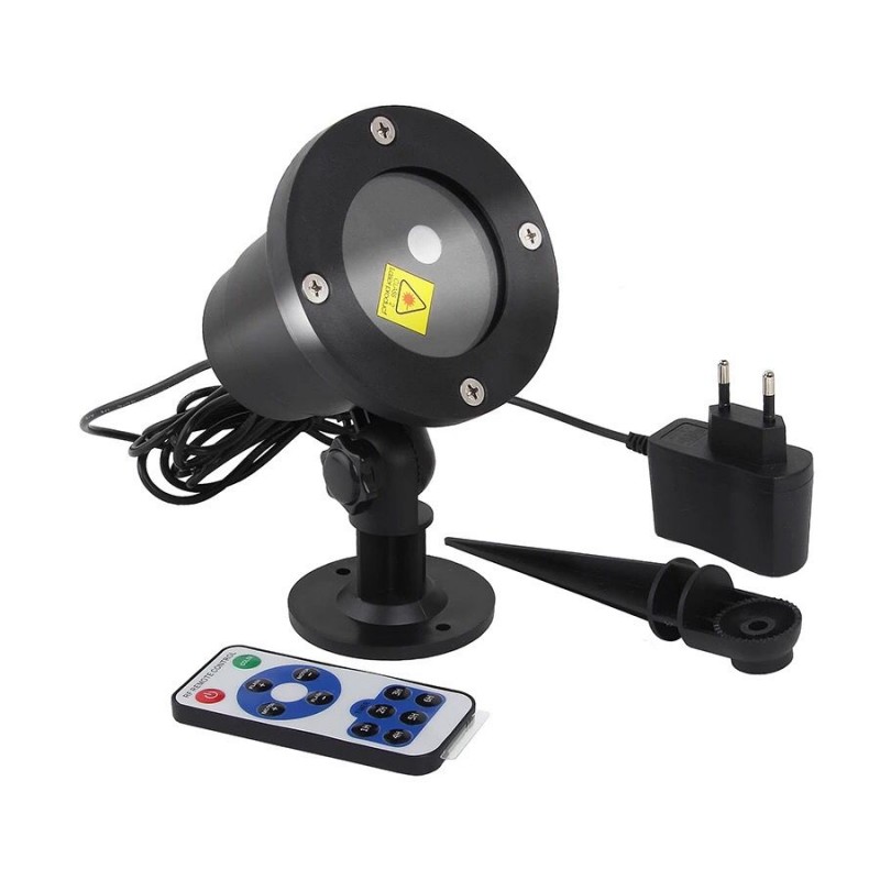 Лазерный проектор точки с пультом ДУ для улицы