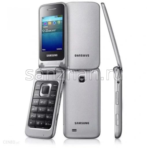 Мобильный кнопочный телефон Samsung  GT-C3520 раскладушка