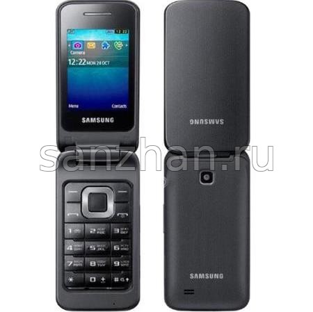 Мобильный кнопочный телефон Samsung  GT-C3520 раскладушка