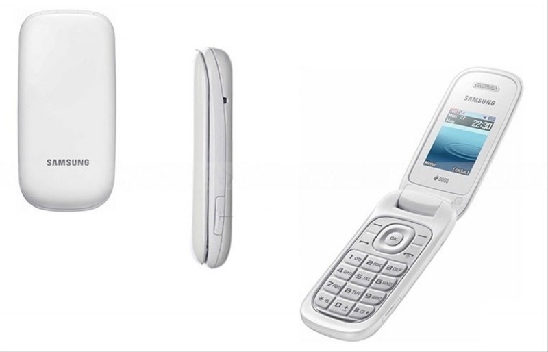 Мобильный Samsung GT-E1272 кнопочный телефон на 2 sim