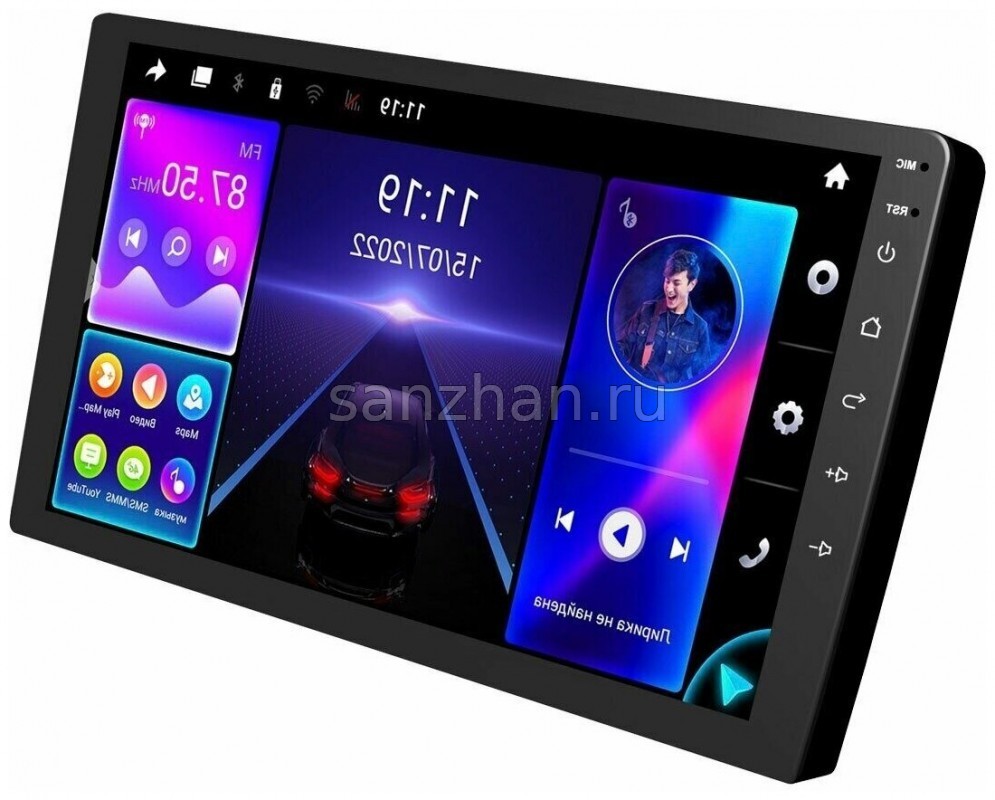 Автомагнитола 2 Din с сенсорным экраном Eplutus CA904 на базе Android 10.0, 4G LTE, 50Wx4, 2ГБ+32ГБ, Wi-Fi, BT 5.0, 9", 1280х720