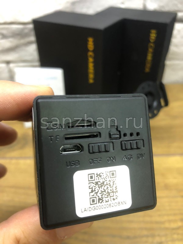 Беспроводная мини камера c 4G с СИМ картой S10 оповещение по датчику движения на смартфон