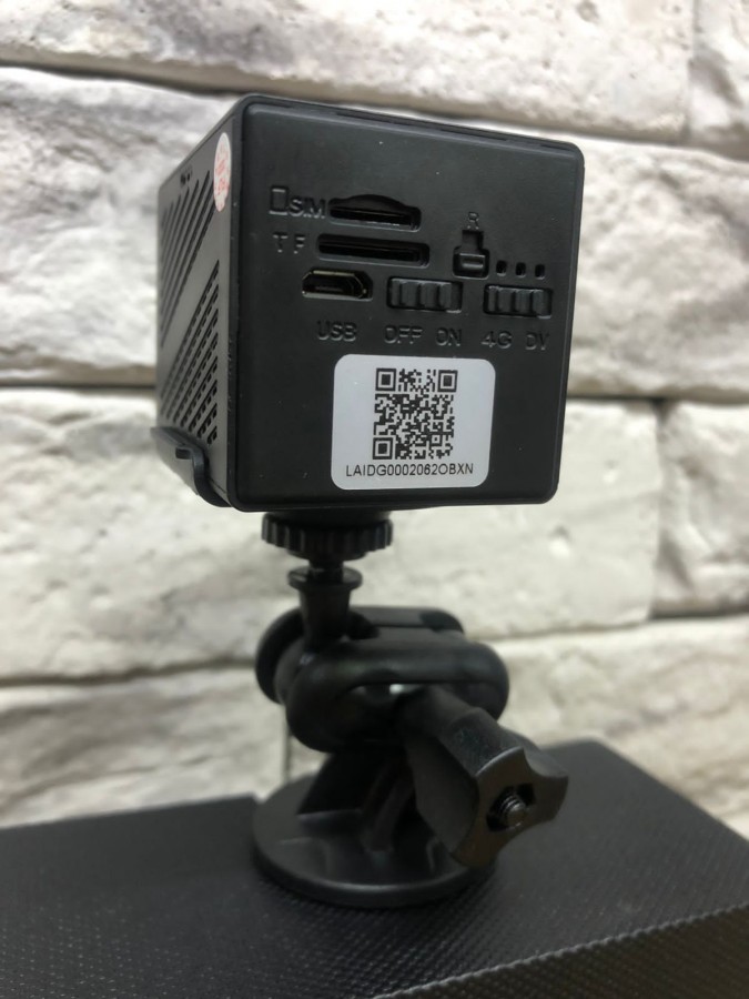 Беспроводная мини камера c 4G с СИМ картой S10 оповещение по датчику движения на смартфон