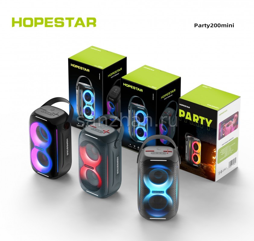 Портативная колонка hopestar Party 200 Mini с TWS