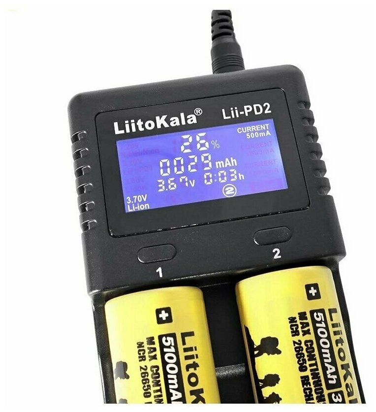 Зарядное устройство для аккумуляторов LiitoKala Lii-PD2