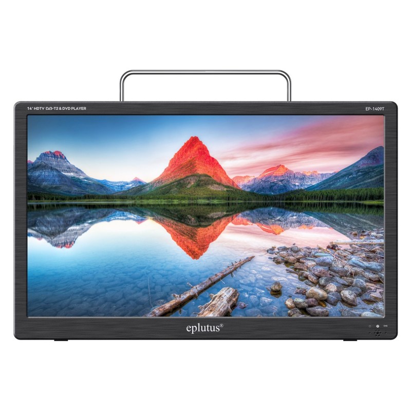 Портативный телевизор Eplutus EP-1409T 14" с встроенным DVD