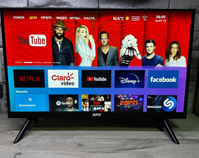 Портативный Smart телевизор 27" (62 см) XPX EA-227D (Корея)