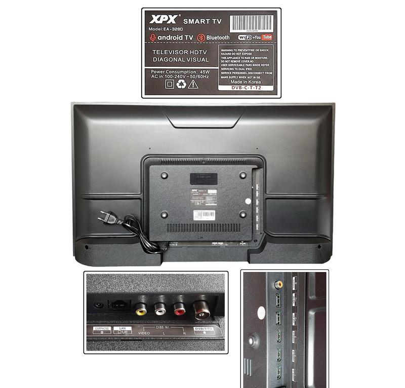 Телевизор XPX EA-328D SMART tv 35"