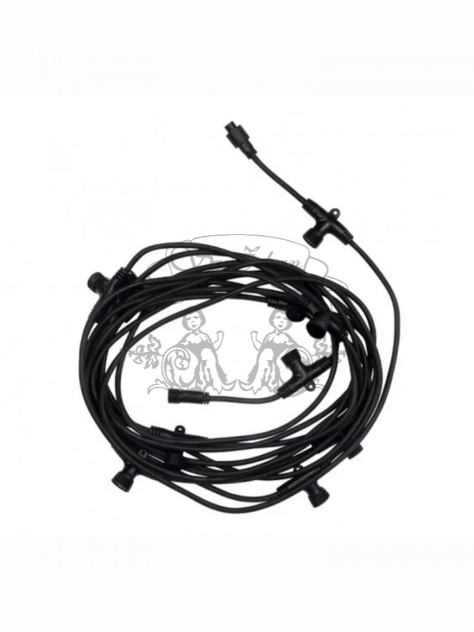 Гирлянда уличная Тающие сосульки 12V комплект 10 шт х 50 см IP68, 540 LED 10 метров белый свет с соединением