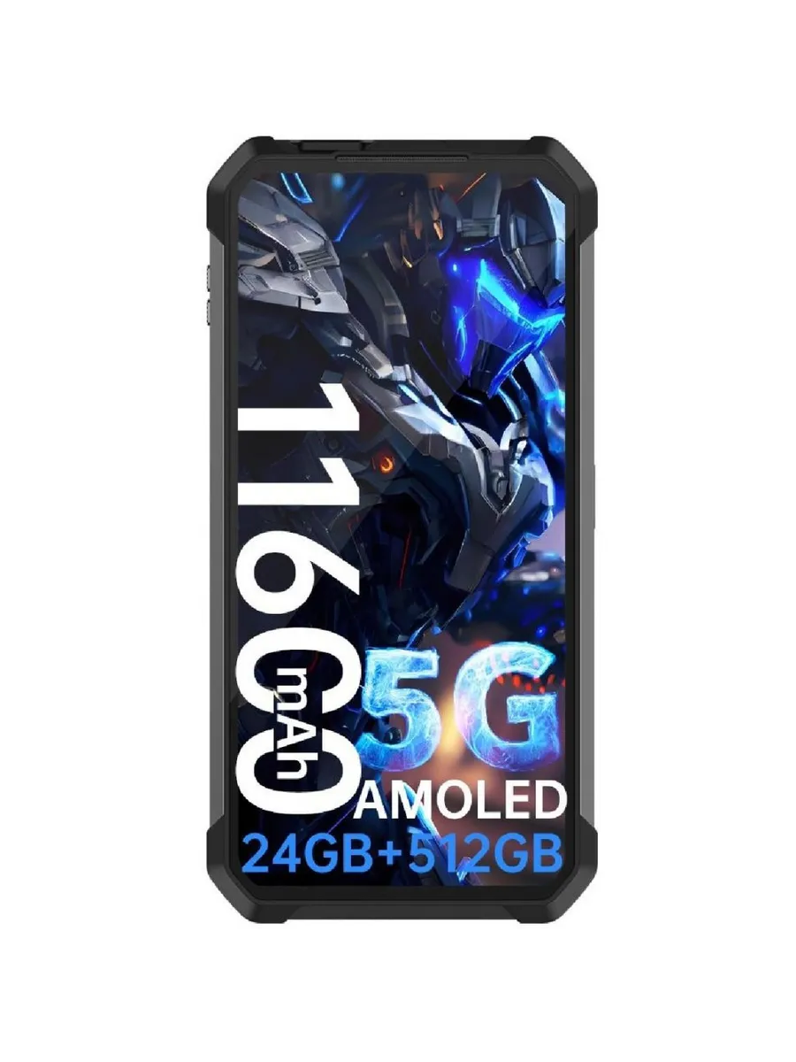 Смартфон Unihertz Tank 4 12/512 ГБ встроенный проектор