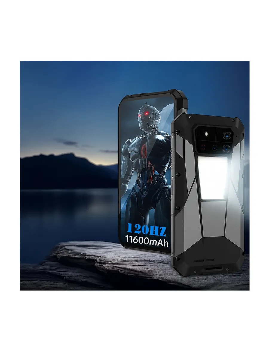 Смартфон Unihertz Tank 4 Pro 16/512 ГБ встроенный проектор