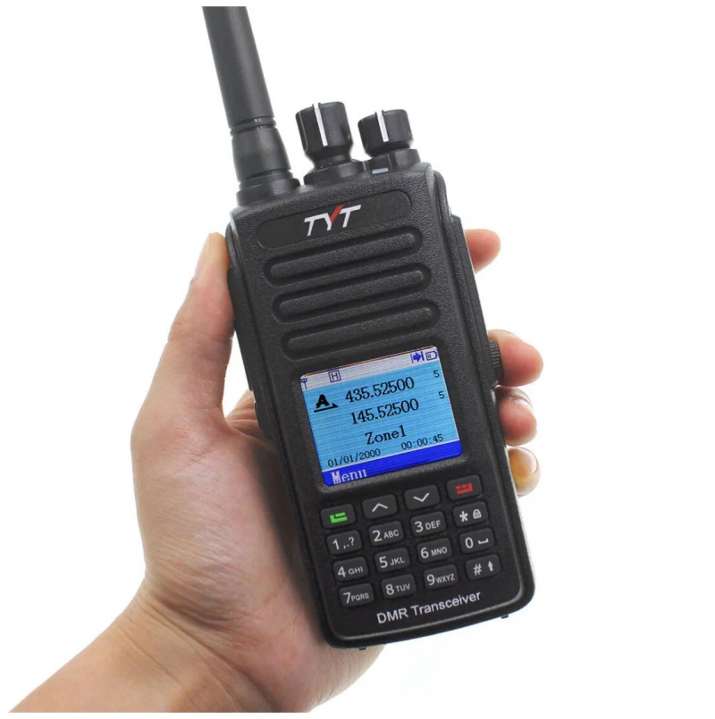 Цифровая рация TYT MD-UV390 IP67 Type-C 3600mAh